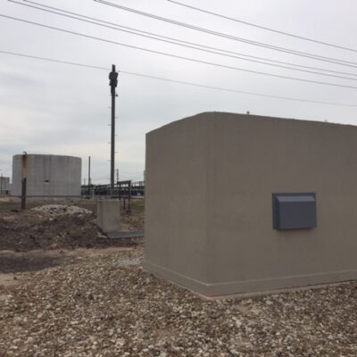 Deliverable storm shelters can be custom-built for residential or large group above ground shelter needs.
