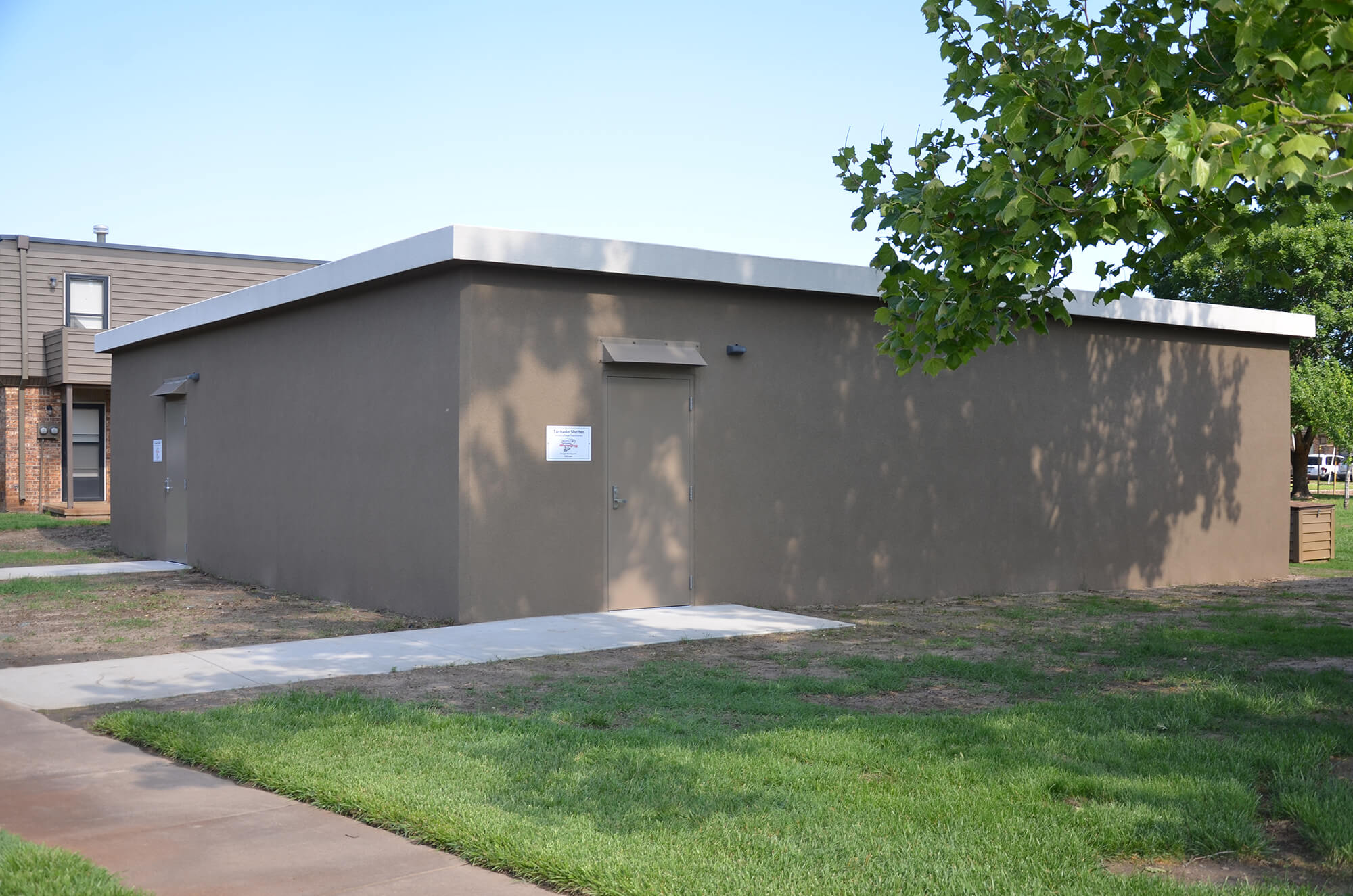 Build on-site storm shelters can be custom constructed either on-site for you or created in-house and delivered to you.