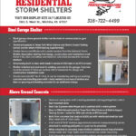 Residential Storm Shelters brochure